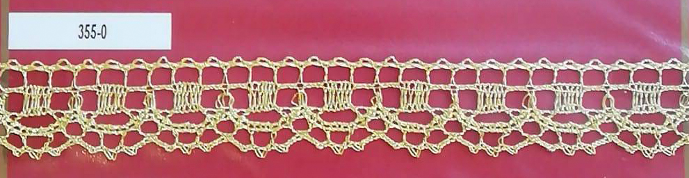 Encaje Plata Estrecho