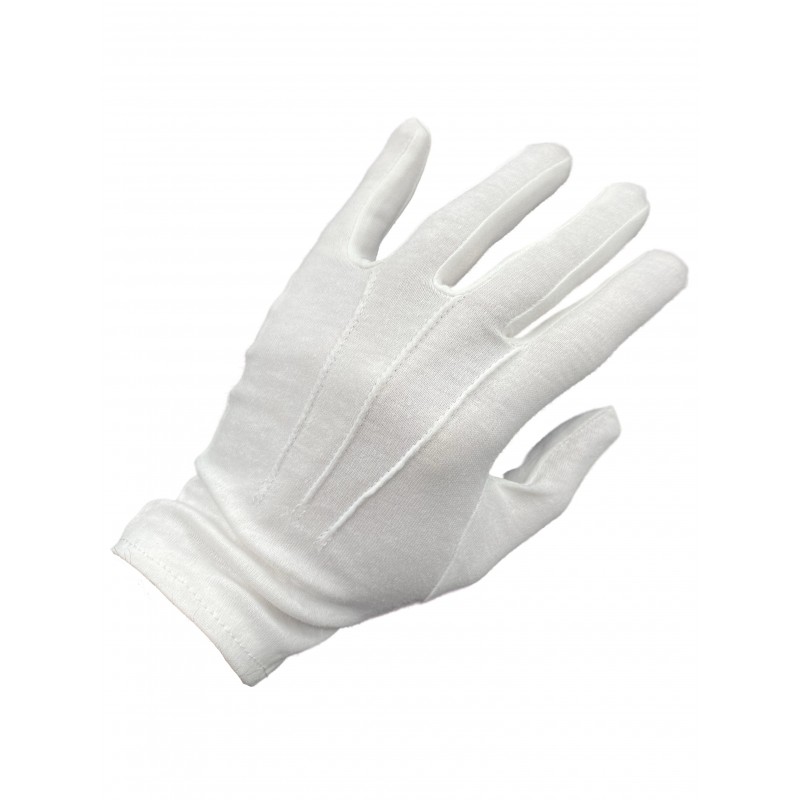 Guantes Blancos 3 Nervios