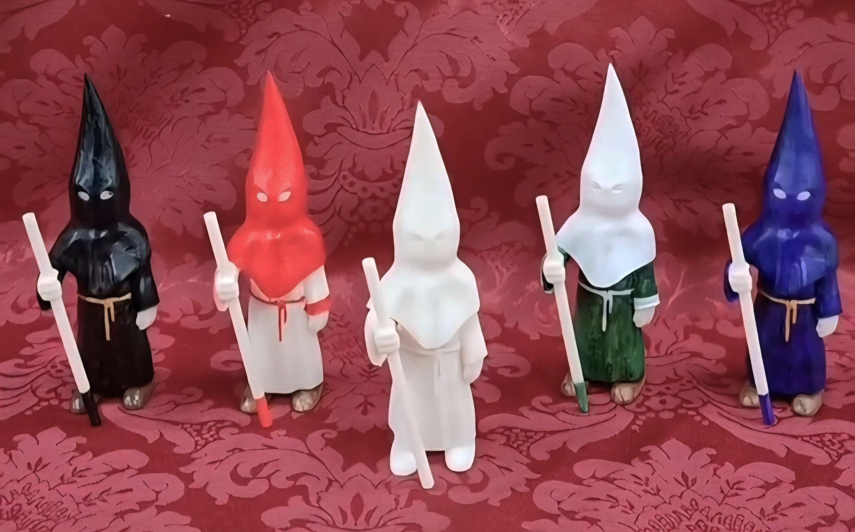 Penitente Miniatura 3D
